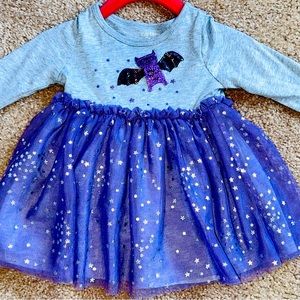 Baby Girl Halloween Bat Dress